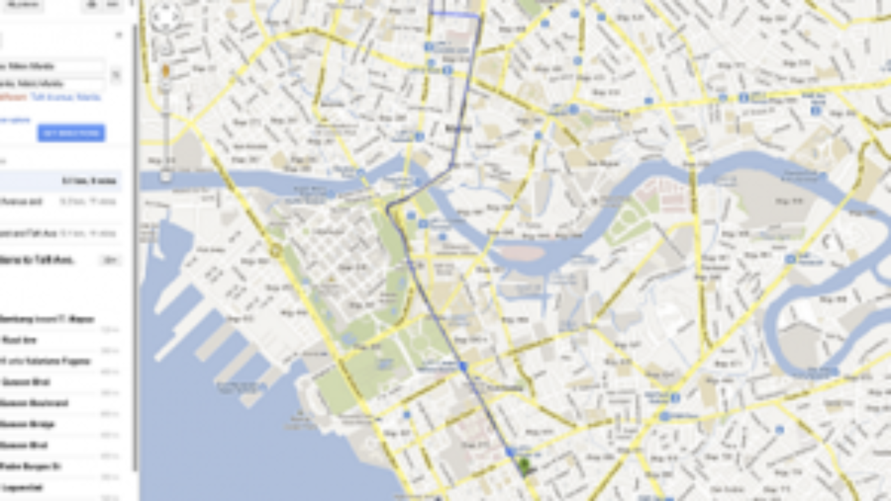 metro manila trains now in google maps