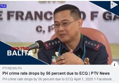 PH crime rate drops