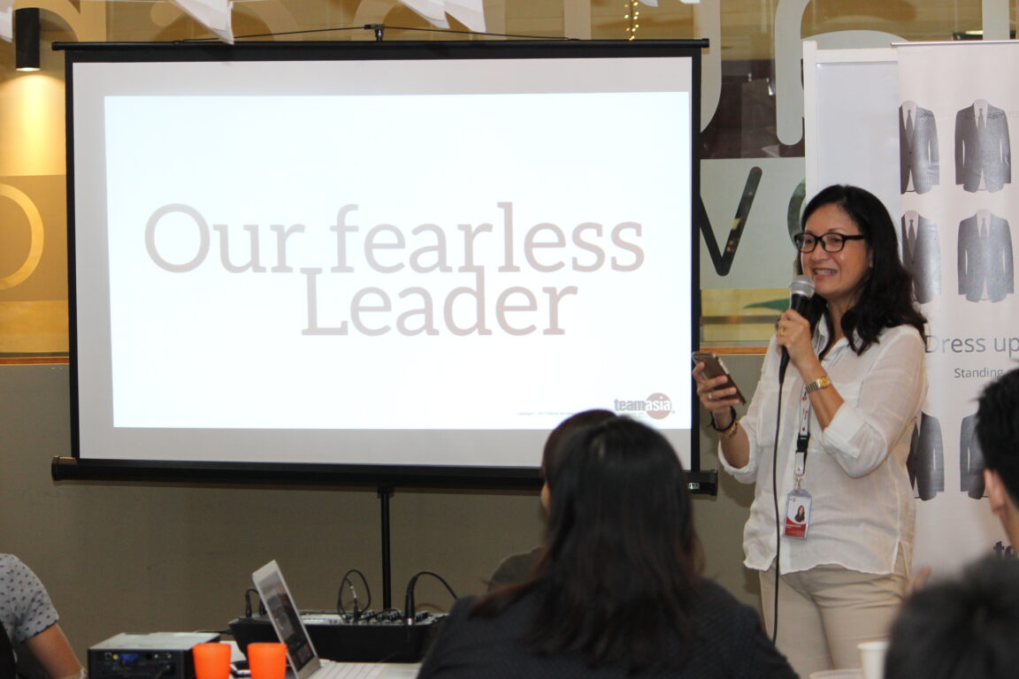 TeamAsia CEO Monette Iturralde-Hamlin gives her closing remarks and a thought for TeamAsians to ponder.