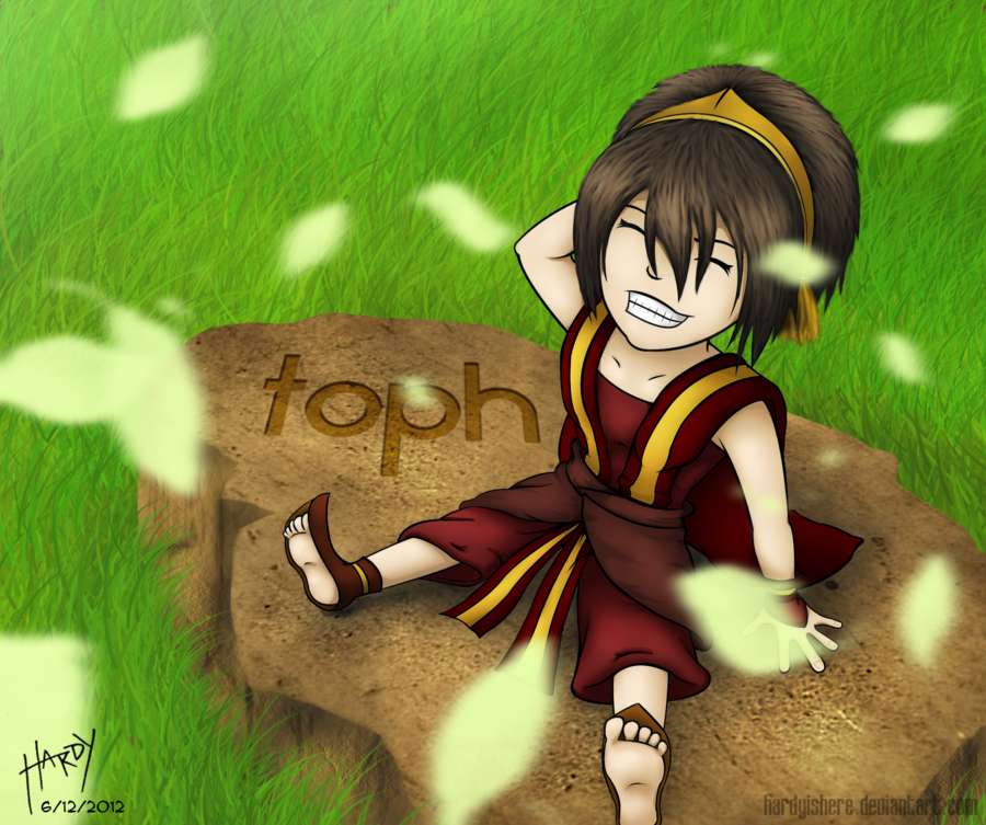 “Toph: Sweetness” (The Last Airbender) is one of my first attempts in digital art.