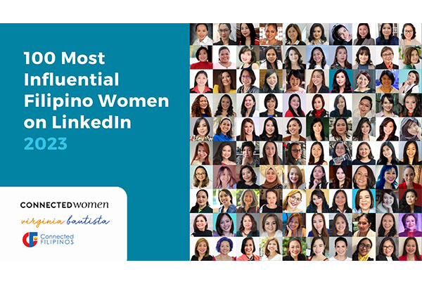 Top 100 Most Influential Filipino Women on LinkedIn 2023