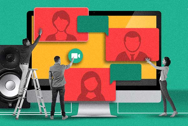 Behind the screen: Mounting events in the now normal