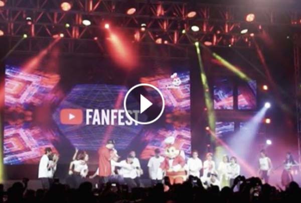 Bida ang Saya with Jollibee at the YouTube Fanfest!