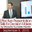 Effective Presentation Skills for Decision Makers