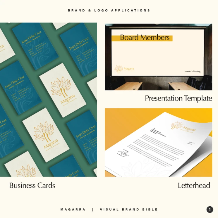 Magarra Brand & Logo Applications